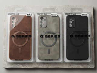 قاب چرمی مگ سیف دار با کیفیت q series